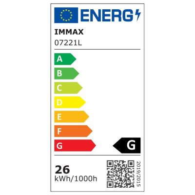 IMMAX NEO LITE PATTINI SMART závěsné svítidlo černé 120cm 26W s podporou BEACON, Wi-Fi, TUYA