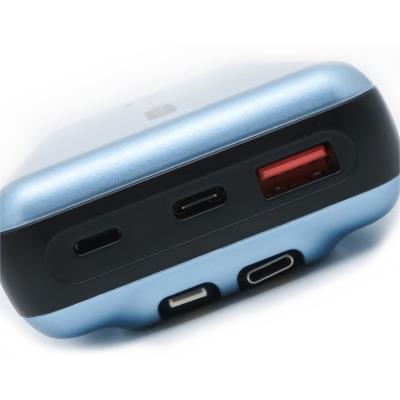 PATONA powerbanka, 20000mAh Li-Pol 3A, USB-C/Lightning, PD 65W, modrá