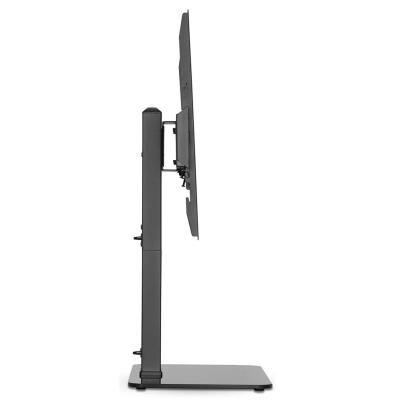 NEDIS stolní TV stojan/ 37 - 70 "/ nosnost 40 kg/ nastavitelné výšky/ fixní/ ocel/tvrzené sklo/ černý