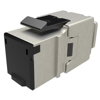 Solarix keystone c5e STP RJ45 černý pro kleště  SXKJ-NA-BU SXKJ-5E-STP-BK-NA