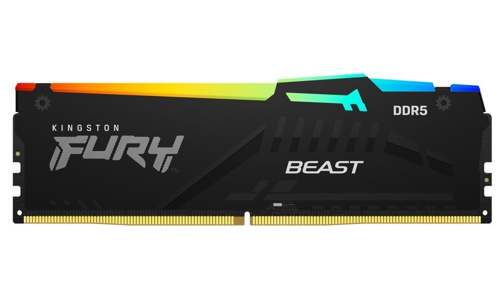 KINGSTON FURY Beast Black RGB EXPO 16GB DDR5 6400MT/s / CL32 / DIMM