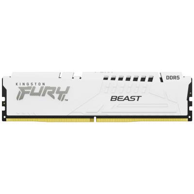 KINGSTON FURY Beast White XMP 32GB DDR5 6400MT/s / CL32 / DIMM / Kit 2x 16GB