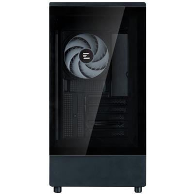 Zalman skříň P10 Black / miniT / 1x120mm fan ARGB / USB 3.0 / USB-C / temperované sklo / černá