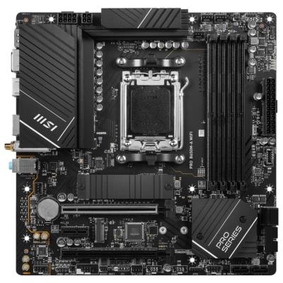 OPRAVENÉ - MSI PRO B650M-A WIFI / AMD B650 / AM5 / 4x DDR5 / 2x M.2 / HDMI / DP /  WiFi / mATX