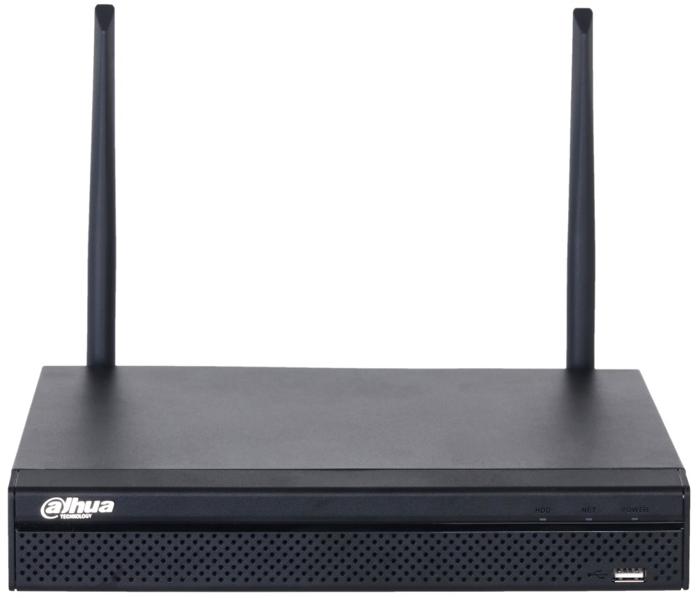DAHUA NVR rekordér NVR1104HS-W-S2/ pro 4 kamery/ rozlišení 6Mpix/ HDMI/ VGA/ Wi-Fi/ LAN/ SATA/ až 16 TB