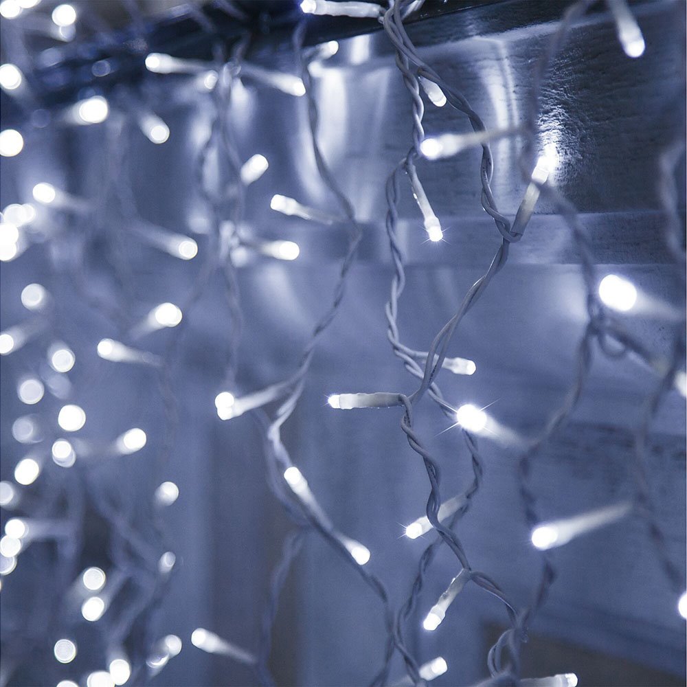 COLORWAY LED girlanda/ IP44 / 192 LED / délka 6m x 0,6m / studená bílá/ napájení AC, 220V, 6W