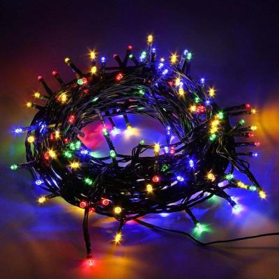 COLORWAY LED řetěz/ vnitřní / 100 LED / délka 10m / více barevný/ 8 funkcí/ napájení USB
