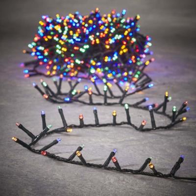 COLORWAY LED řetěz/ vnitřní / 200 LED / délka 20m / více barevný / 8 funkcí/ napájení USB
