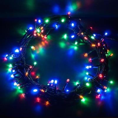 COLORWAY LED řetěz/ vnitřní / 200 LED / délka 20m / více barevný / 8 funkcí/ napájení USB