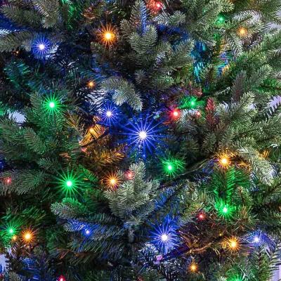 COLORWAY LED řetěz/ vnitřní / 200 LED / délka 20m / více barevný / 8 funkcí/ napájení USB