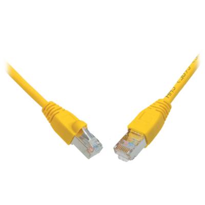 Solarix Patch kabel CAT5E SFTP PVC 5m žlutý snag-proof C5E-315YE-5MB