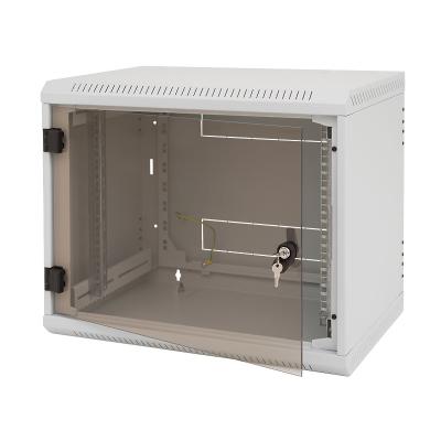 Triton 19" rozvaděč jednodílný 4U/400mm, celoskleněné dveře