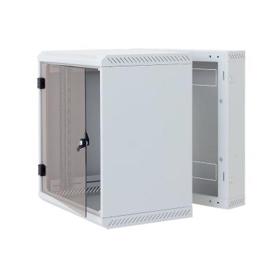 Triton 19" rozvaděč dvoudílný 9U/615mm celoskleněné dveře