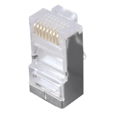 Solarix konektor RJ45 CAT5E STP 8p8c stíněný neskládaný na licnu KRJ45/5SH