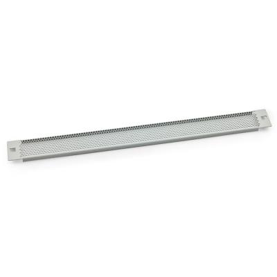 Triton 19' záslepka 1U plastový zámek, síto 75%-4mm RAL7035