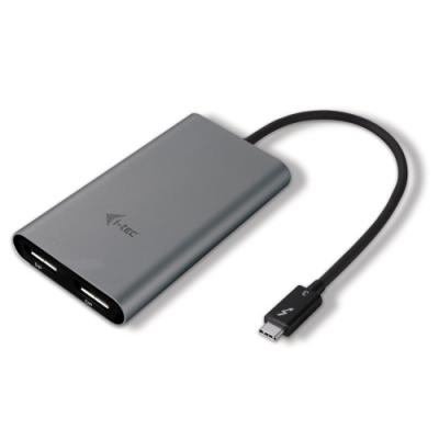 i-tec THUNDERBOLT 3 Dual Display Port adaptér 4K/ 2x Display Port 4K