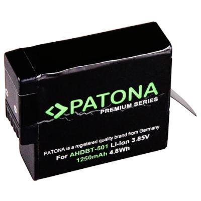 PATONA baterie pro digitální kameru GoPro Hero 5/Hero 6/Hero/Hero7 20018 AABAT-001 1250mAh Li-Ion Premium