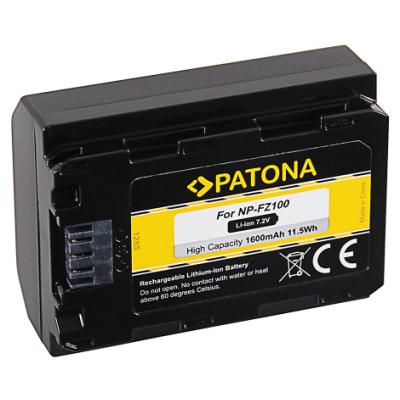 PATONA baterie pro foto Sony NP-FZ100 1600mAh Li-Ion