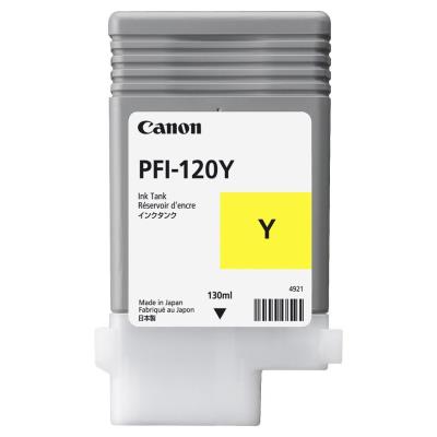 Canon inkoustová náplň PFI-120 Žlutá
