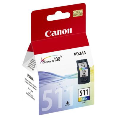 Canon inkoustová náplň CL-511/ barevná
