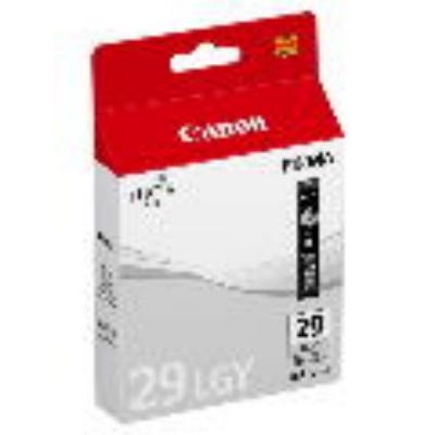 Canon inkoustová náplň PGI-29LGY/ Světle šedá