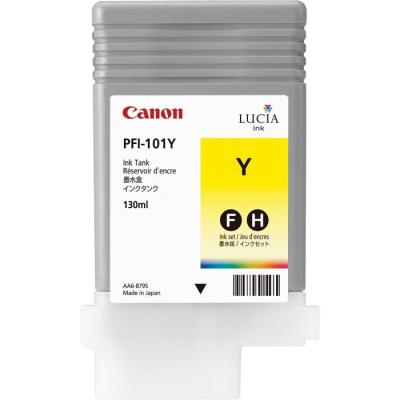 Canon  Zásobník inkoustu PFI-101Y/ iPF-5x00/ 6100/ 6000s/ Žlutá