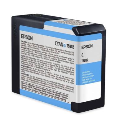 Epson inkoustová náplň/ C13T580100/ StylusPro3800/ azurová