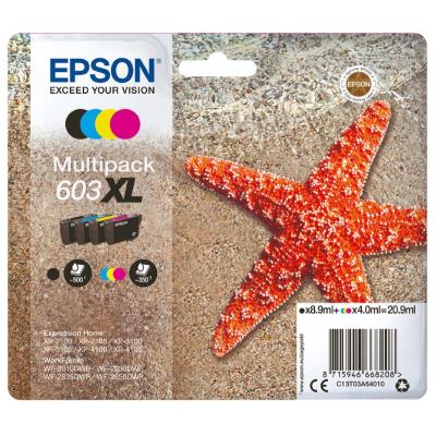 Epson inkoustové náplně - MULTIPACK 603 XL / C13T03A64010 / 4 barvy