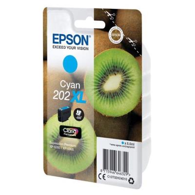 Epson inkoustová náplň/ C13T02H24010/ 202XL/ Expression Premium XP-6000/ azurová