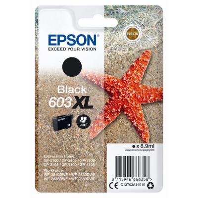 Epson inkoustová náplň/ C13T03A14010/ 603XL/ Expression Home XP-21xx/ XP-31xx/WF-2850DWF/ černá