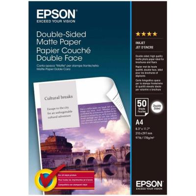 EPSON fotopapír C13S041569/ A4/ Double sided Matte paper/ 50ks