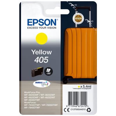 Epson inkoustová nápln 405 DURABrite Ultra Ink/ C13T05G44010/ Yellow