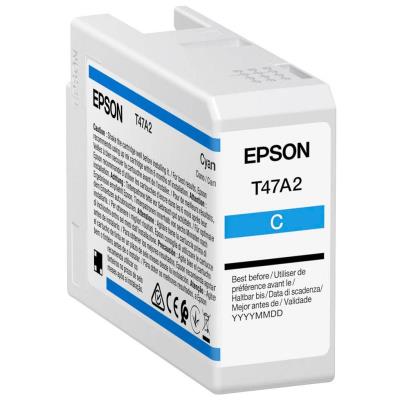 Epson inkoustová náplň/ C13T47A200/ Singlepack Cyan/ UltraChrome