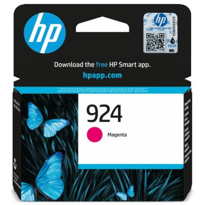 HP inkoustová kazeta 4K0U4NE, HP 924, purpurová, 400 stran