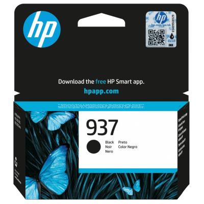 HP inkoustová náplň 937 černá