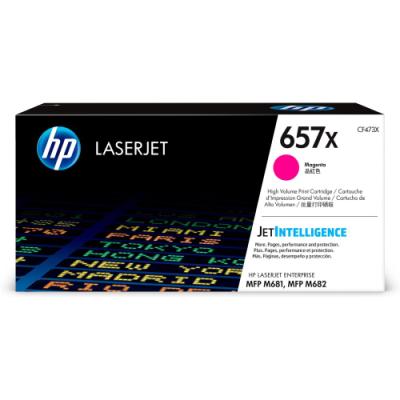 HP 657X Purpurová originální tonerová kazeta LaserJet s vysokou výtěžností