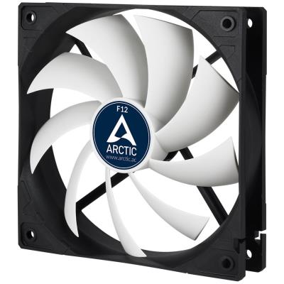 ARCTIC F12 black ventilátor 120mm / černobílý