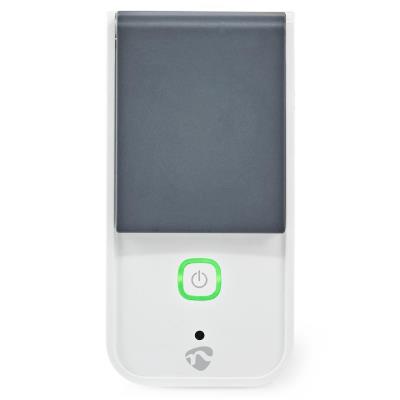 NEDIS Wi-Fi chytrá zásuvka/ venkovní/ monitor napájení/ 16A/ francouzský typ E/ IP44/ Android/ iOS/ Nedis® SmartLife