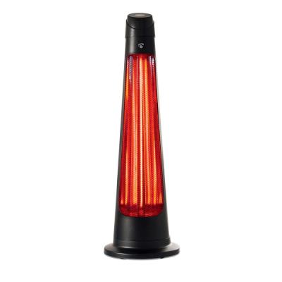 NEDIS ohřívač terasy/ Wi-Fi/ spotřeba 1200 W/ 2 nastavení teploty/ IP24/ rotace/ ochrana proti převrácení/ černý