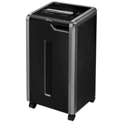 FELLOWES skartovač 325 Ci/ křížový řez 4x38 mm/ objem koše 83 l/ certifikát NBÚ/ stupeň utajení P-4 (důvěrné)/ černý