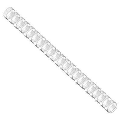 EUROSUPPLIES plastové hřbety/ formát A4/ 28,5mm/ čiré/ 50 pack