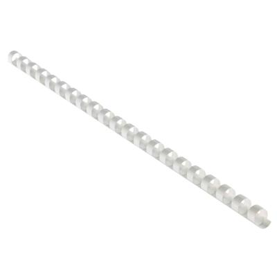 EUROSUPPLIES plastové hřbety/ formát A4/ 45mm/ bílé/ 50 pack