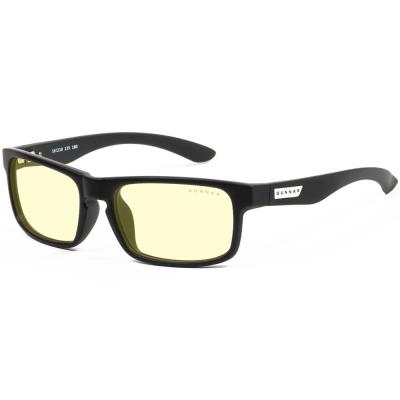 GUNNAR kancelářske/herní brýle  ENIGMA ONYX jantarová skla BLF 65 GUNNAR focus