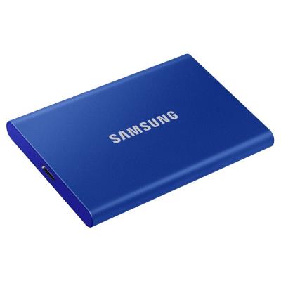 SAMSUNG Portable SSD T7 1TB / USB 3.2 Gen 2 / USB-C / Externí / Modrá