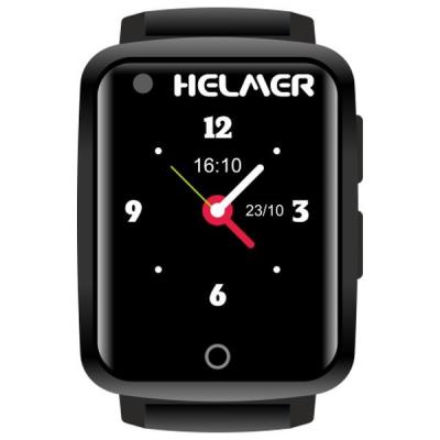ROZBALENÉ - HELMER seniorské hodinky LK 716 s GPS lokátorem/ dot. disp./ snímač srdečního tepu/ nano SIM/ IP67/ 4G/ Andro...