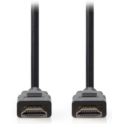 NEDIS Premium High Speed HDMI 2.0 kabel s ethernetem/ 4K@60Hz/ zlacené konektory HDMI-HDMI/ černý/ 1m