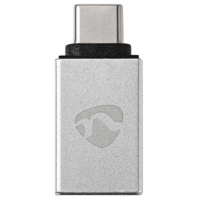 NEDIS PROFIGOLD USB-C/USB 3.2 Gen 1 adaptér/ USB-C zástrčka - USB-A zásuvka/ hliník/ stříbrný/ BOX