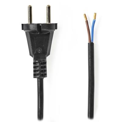 NEDIS napájecí kabel k vysavači/  CEE 7/17/ 250 V AC/ PVC/ černý/ bulk/ 10m