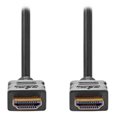NEDIS High Speed HDMI 2.0 kabel s ethernetem/ 4K@60Hz/ zlacené konektory HDMI-HDMI/ černý/ bulk/ 5m