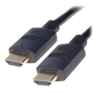PremiumCord HDMI 2.0 High Speed + Ethernet kabel/ zlacené konektory/ 1,5m/ černý